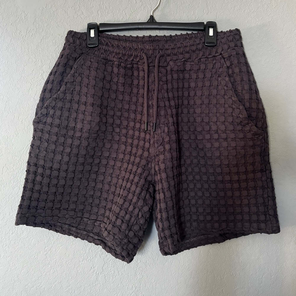 OAS Men's Dark Textured Shorts